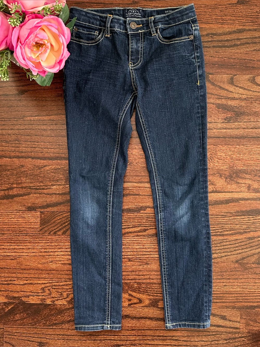 Lucky Brand Zoe skinny jeans, size 10R